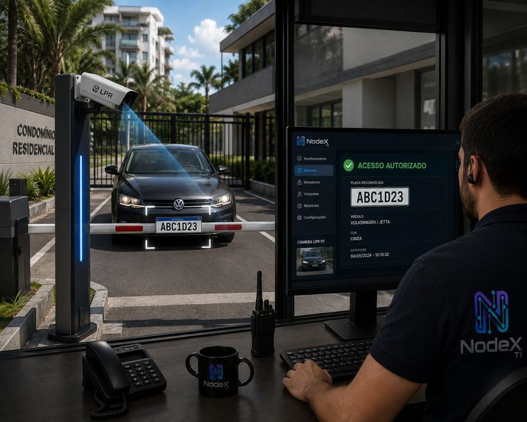 Leitura Automática De Placas (Lpr) — tecnologia Nodex TI